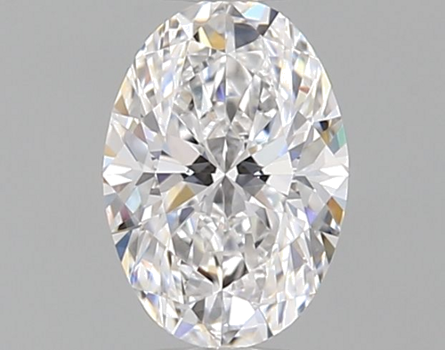 0.35 carat D-VVS2 Natūralus Oval Deimantas (1)