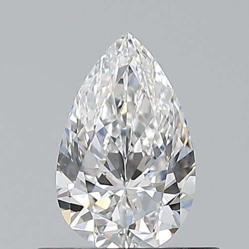 0.5 carat E-VS1 Natūralus Pear Deimantas (1)