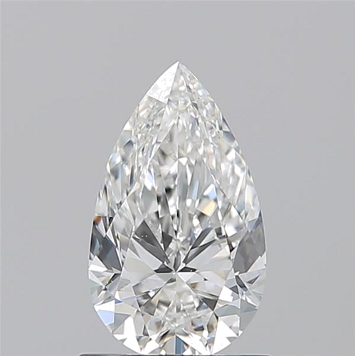 1.01 carat G-VS2 Natūralus Pear Deimantas (1)