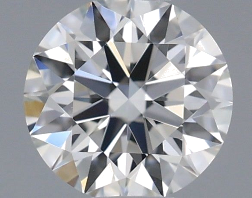 0.37 carat H-IF Excellent cut Natūralus Round Deimantas (1)