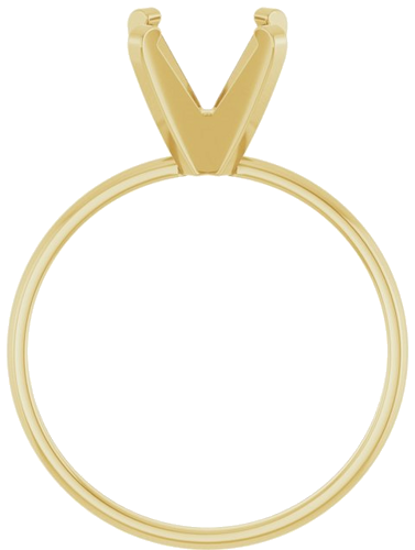 Sužadėtuvių Žiedas „Solitaire“ 14k yellow gold Round 8.2mm (2)