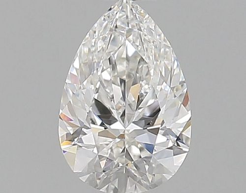 0.33 carat G-VVS1 Natūralus Pear Deimantas (1)