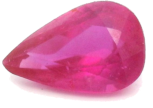 0.54 carat RED Pear Rubinas (1)
