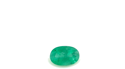 0.49 carat GREEN Oval Smaragdas (1)
