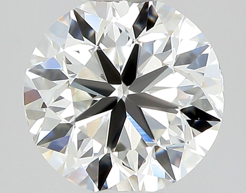 0.5 carat H-VS1 Very Good cut Natūralus Round Deimantas (1)