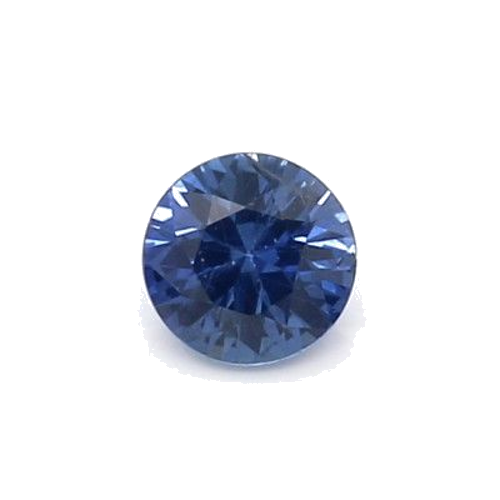 0.49 carat BLUE BRILLIANT cut Round Safyras (1)