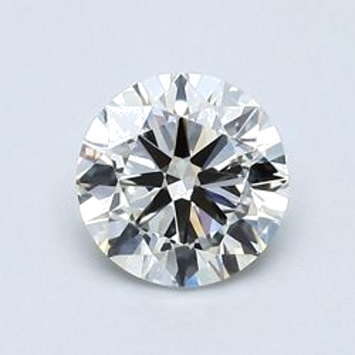 0.9 carat I-VS1 Very Good cut Natūralus Round Deimantas (1)