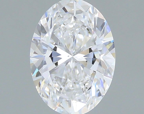0.5 carat D-VS2 Natūralus Oval Deimantas (1)