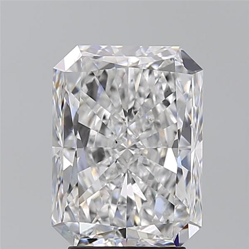 3.5 carat D-SI1 Natūralus Radiant Deimantas (1)
