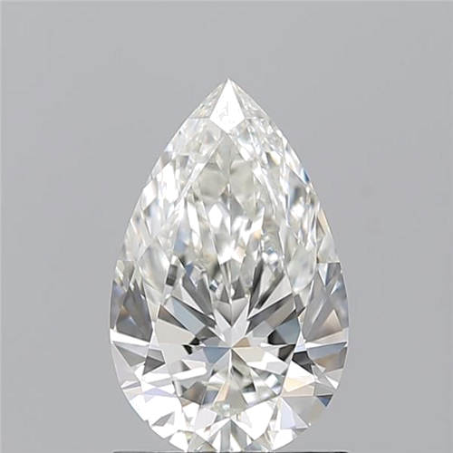 1.2 carat I-VVS1 Natūralus Pear Deimantas (1)