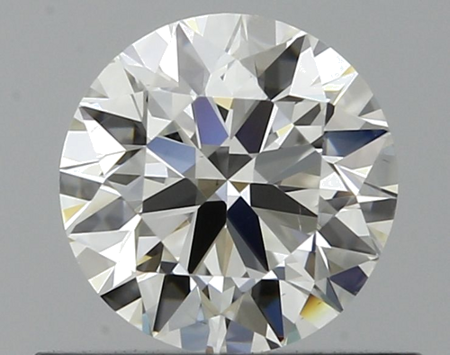 0.5 carat H-SI1 Excellent cut Natūralus Round Deimantas (1)