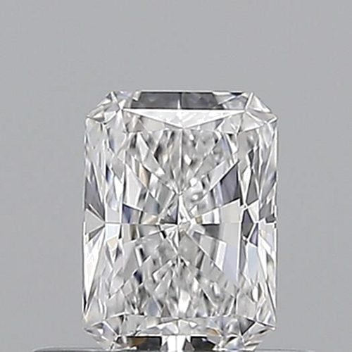 0.51 carat D-VS1 Natūralus Radiant Deimantas (1)