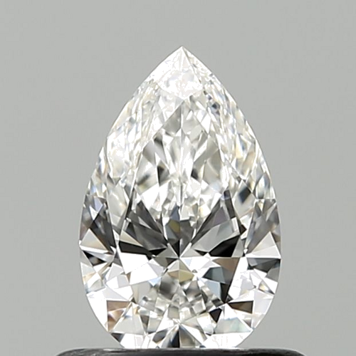 0.5 carat F-VS2 Natūralus Pear Deimantas (1)