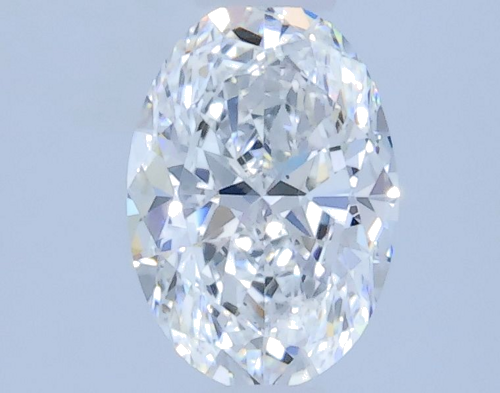 0.5 carat E-VS2 Natūralus Oval Deimantas (1)