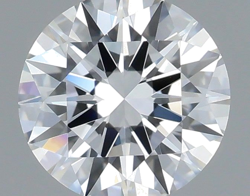 0.58 carat F-VVS1 Excellent cut Natūralus Round Deimantas (1)