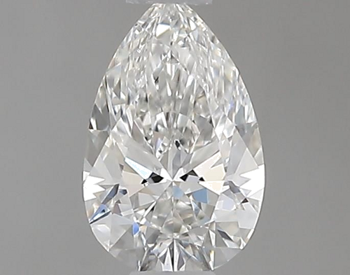 0.34 carat F-VS2 Natūralus Pear Deimantas (1)