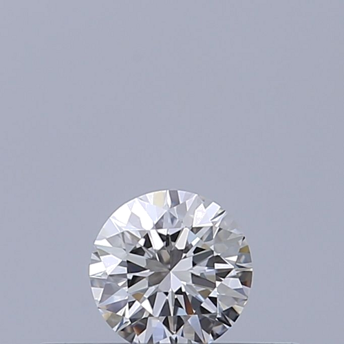 0.18 carat D-VVS1 Excellent cut Natūralus Round Deimantas (1)