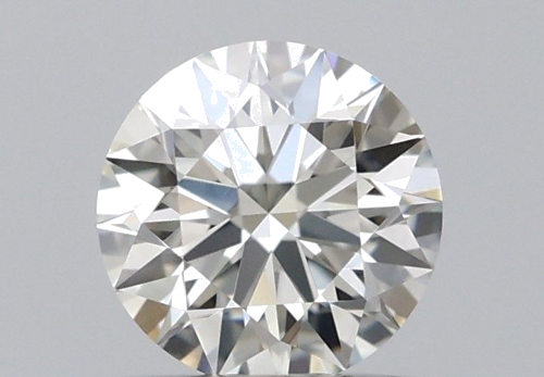 0.41 carat K-VVS2 Excellent cut Natūralus Round Deimantas (1)