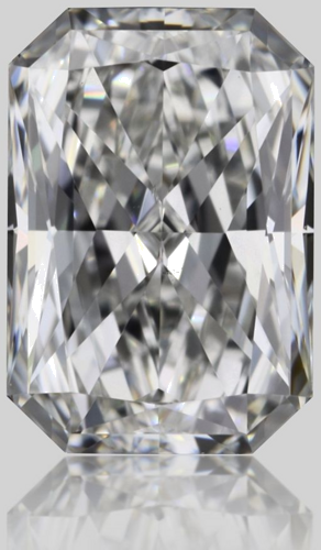 0.73 carat G-VS2 Natūralus Radiant Deimantas (1)