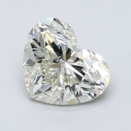 1.51 carat K-SI2 Natūralus Heart Deimantas (1)
