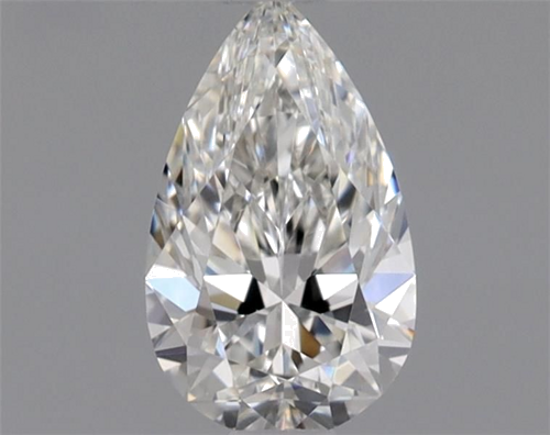 0.43 carat G-VVS1 Natūralus Pear Deimantas (1)