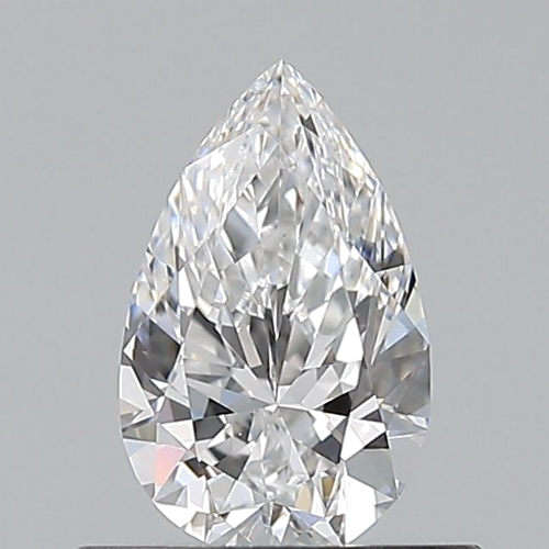 0.52 carat D-VS1 Natūralus Pear Deimantas (1)