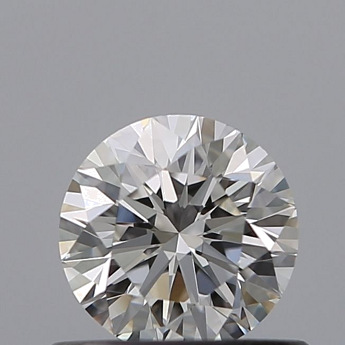 0.52 carat F-VVS1 Excellent cut Natūralus Round Deimantas (1)