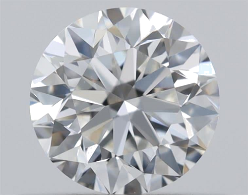 0.5 carat F-VVS2 Very Good cut Natūralus Round Deimantas (1)