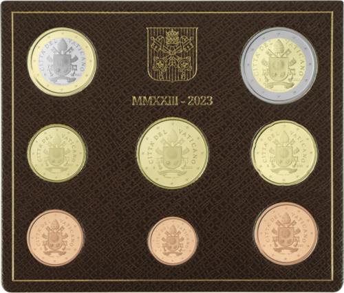 2023 Vatikanas BU Euro monetų rinkinys (1)