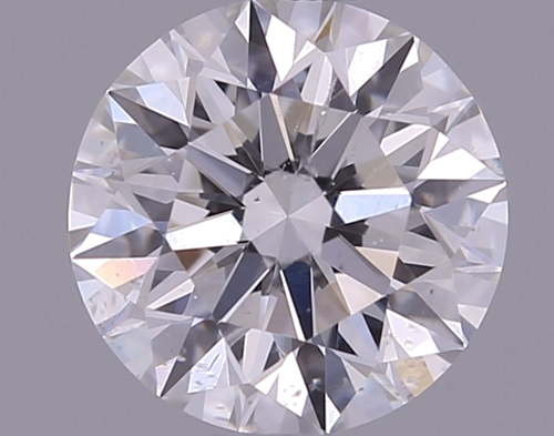 0.56 carat G-SI2 Excellent cut Natūralus Round Deimantas (1)
