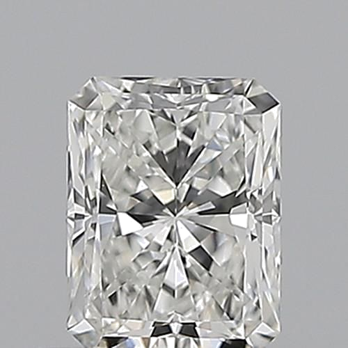 0.51 carat G-VS2 Natūralus Radiant Deimantas (1)