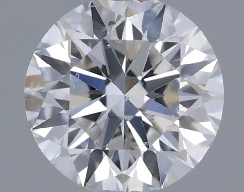 0.37 carat E-SI1 Excellent cut Natūralus Round Deimantas (1)