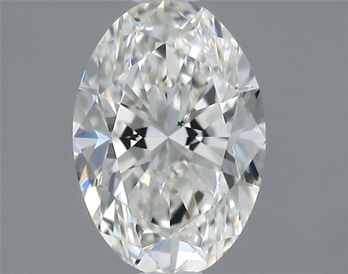 0.4 carat H-VS2 Natūralus Oval Deimantas (1)