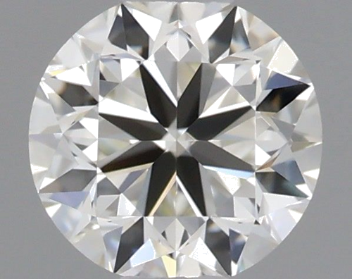 0.45 carat K-VVS1 Very Good cut Natūralus Round Deimantas (1)