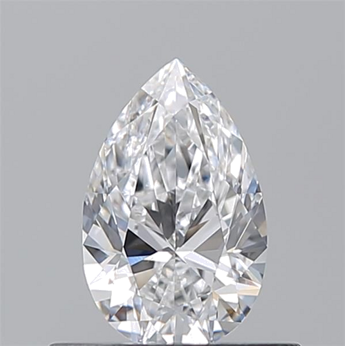 0.51 carat D-VS2 Natūralus Pear Deimantas (1)