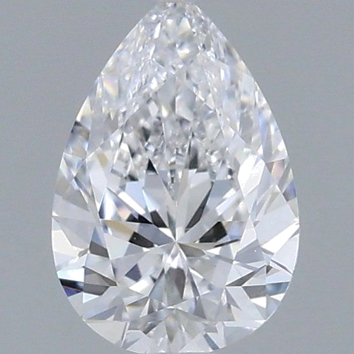 0.45 carat D-VS1 Natūralus Pear Deimantas (1)