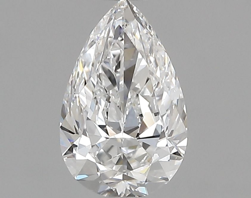0.8 carat F-VVS1 Natūralus Pear Deimantas (1)