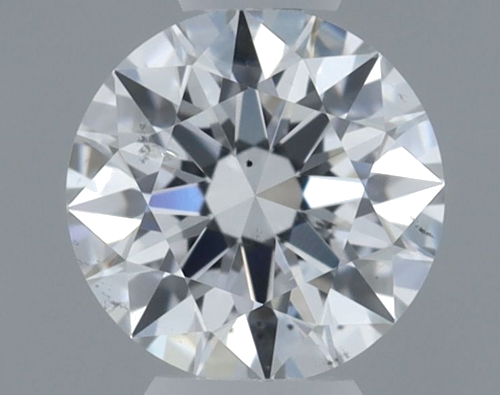 0.41 carat E-SI2 Excellent cut Natūralus Round Deimantas (1)