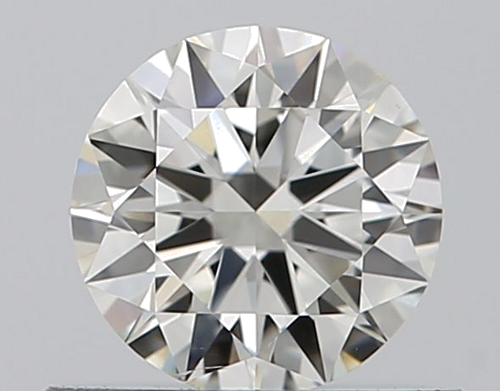 0.51 carat I-SI1 Excellent cut Natūralus Round Deimantas (1)