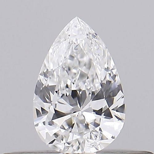 0.18 carat E-SI2 Natūralus Pear Deimantas (1)
