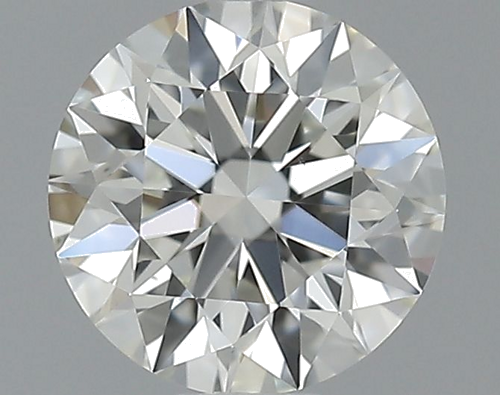0.53 carat I-VS2 Excellent cut Natūralus Round Deimantas (1)