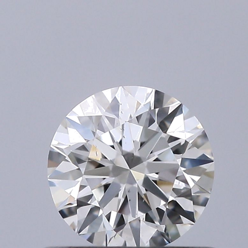 0.51 carat G-SI1 Excellent cut Natūralus Round Deimantas (1)