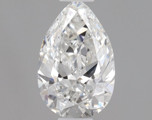 0.36 carat F-IF Natūralus Pear Deimantas (1)