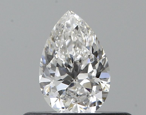 0.29 carat F-VVS1 Natūralus Pear Deimantas (1)
