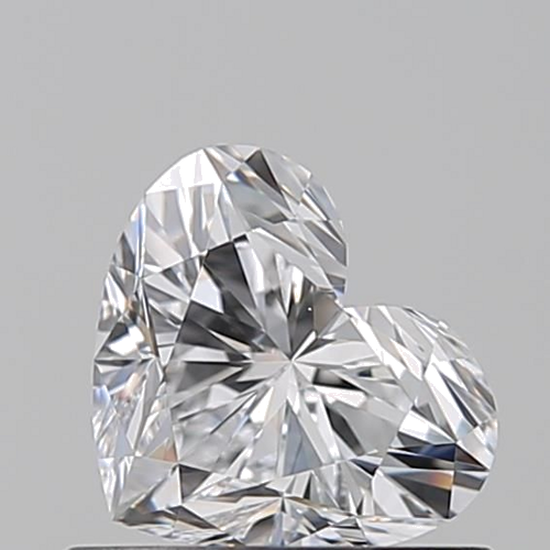 0.63 carat D-VS1 Natūralus Heart Deimantas (1)