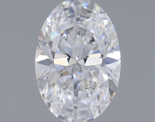 0.3 carat D-VVS2 Natūralus Oval Deimantas (1)
