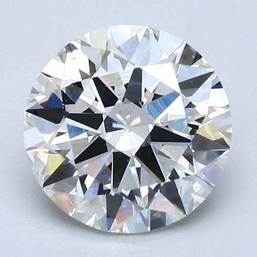2.0 carat G-SI1 Excellent cut Natūralus Round Deimantas (1)