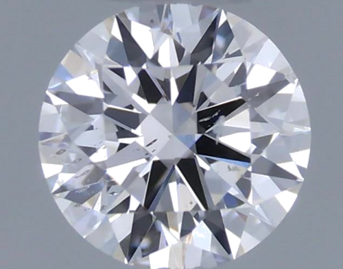 0.18 carat D-SI2 Excellent cut Natūralus Round Deimantas (1)