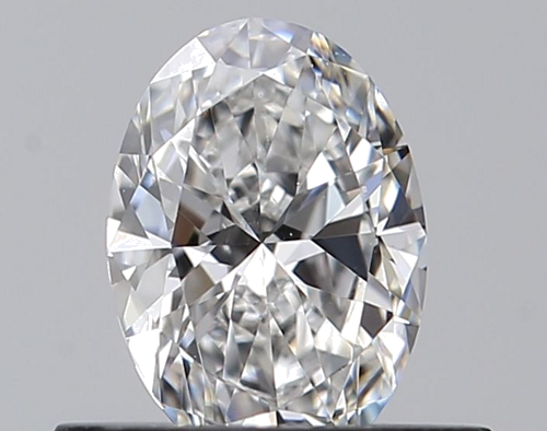 0.5 carat E-VS1 Natūralus Oval Deimantas (1)