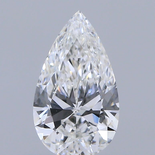 0.5 carat F-VS1 Natūralus Pear Deimantas (1)